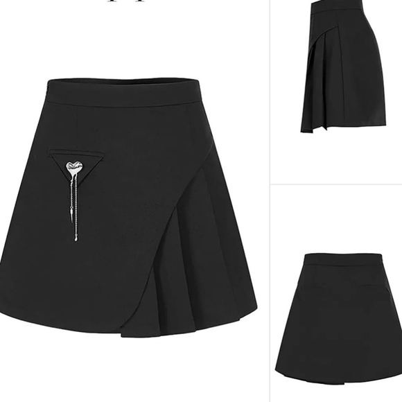 Punk Rave Dresses & Skirts - PUNK RAVE DAILY Gothic Pleated Skirt for Women Flared Skirt Mini Skirts Women's